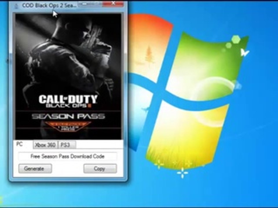 Black Ops 2 Season Pass Generator DLC PC XBOX PS3