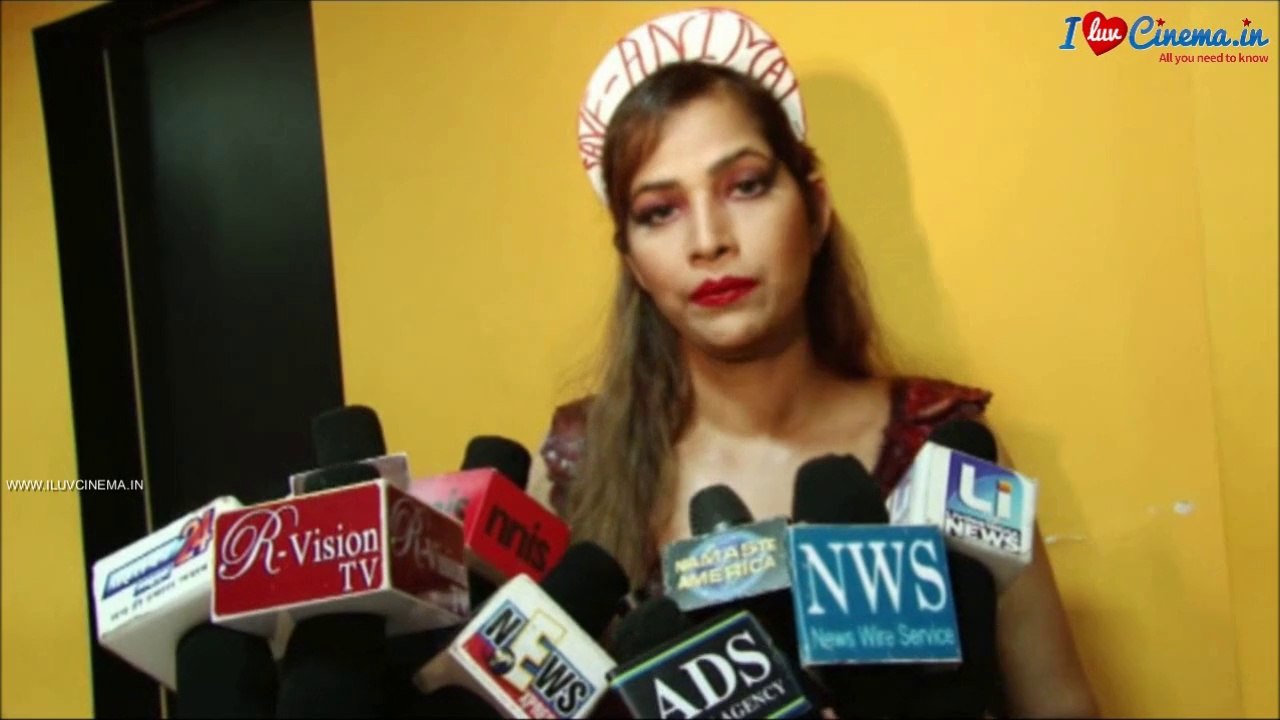 Tanisha Singh Photo Shoot Wearing Real Goat Meat Dress | www.iluvcinema.in