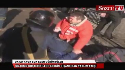 Ukrayna'da şok eden görüntüler