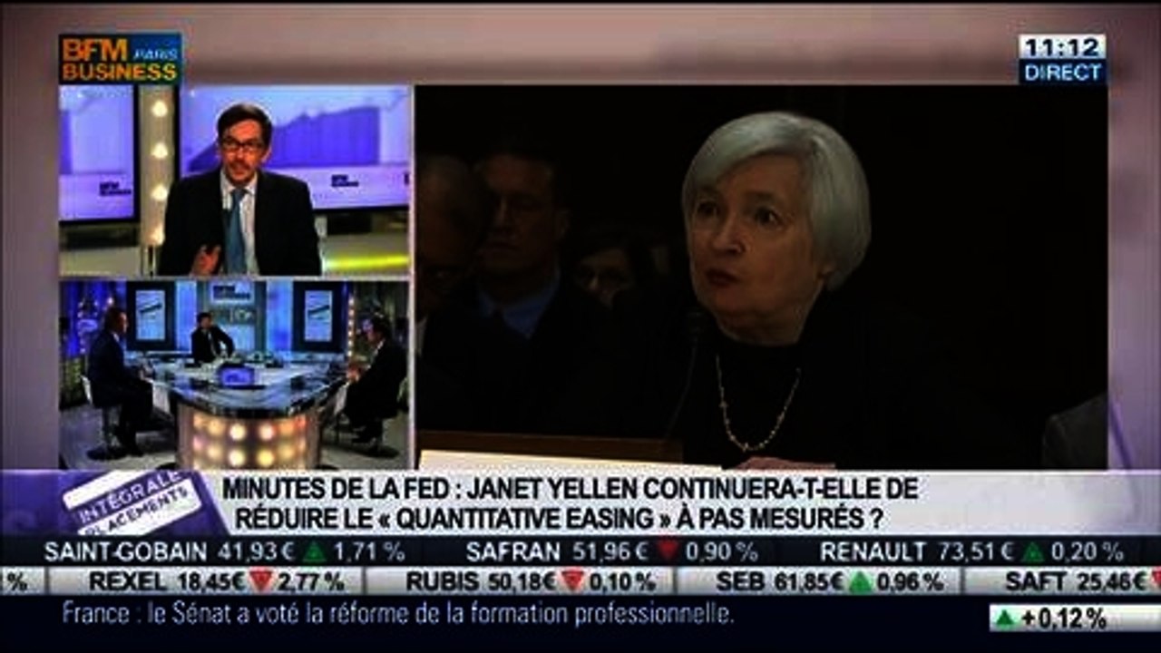 Guillaume Dard VS Jacques Cailloux: L'action de la FED risque-t-elle d'affecter les marchés d'actions des pays émergents ? dans Intégrale Placements – 21/02 1/2