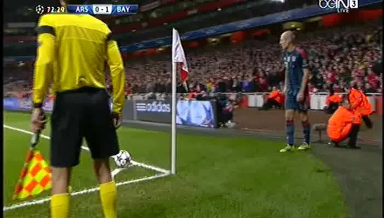 الشوط الثاني من مباراة ارسنال 0-2 بايرن ميونيخ - دورالـ 16 - دوري الابطال - تعليق رؤوف خليف - 19/2/2014