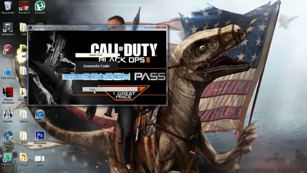 Free Black Ops 2 Season Pass Code Generator