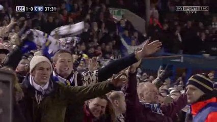 #LUFC @becchioluciano Goal - Assist @jeromethomas14 v Chelsea Capital One Cup - Quarter-Final