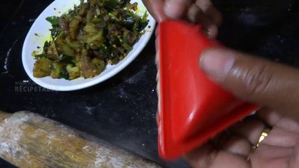 Aloo Samosa Preparation in Telugu