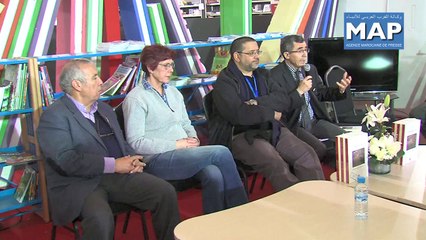 La presentation du livre La marche noire au salon Siel 2014