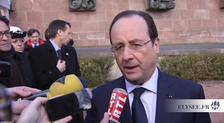 Interview au Mont-Valérien sur la situation en Ukraine