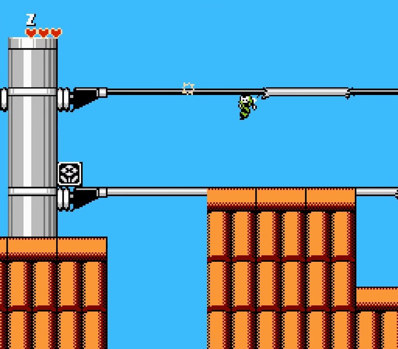Chip and Dale Rescue Rangers Fun Hack GamePlay [HD 1080p] (NES)