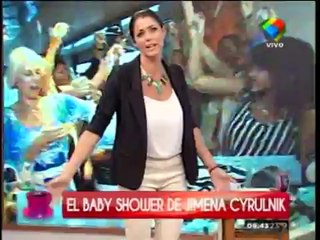 Jimena festejó el Baby Shower