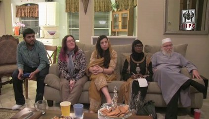 Mohammad Shaikh Casually Speaking with Americans in Houston, Texas. USA 03/04 (2013)