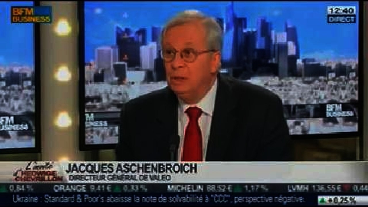 Jacques Aschenbroich, Valeo, dans L’Invité de BFM Business - 21/02