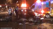 Trágica noche en Madrid para los motoristas