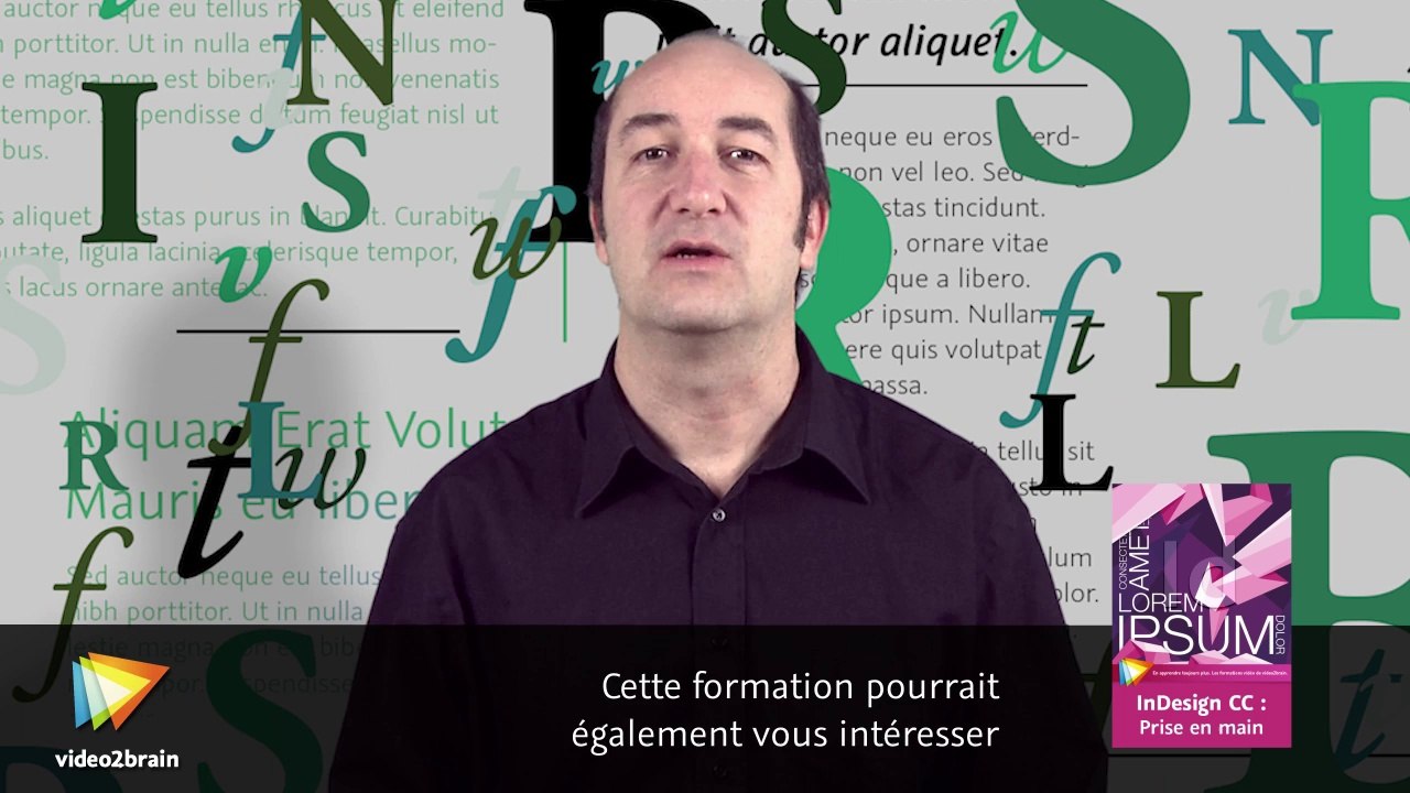Découverte de la typographie : trailer | video2brain.com