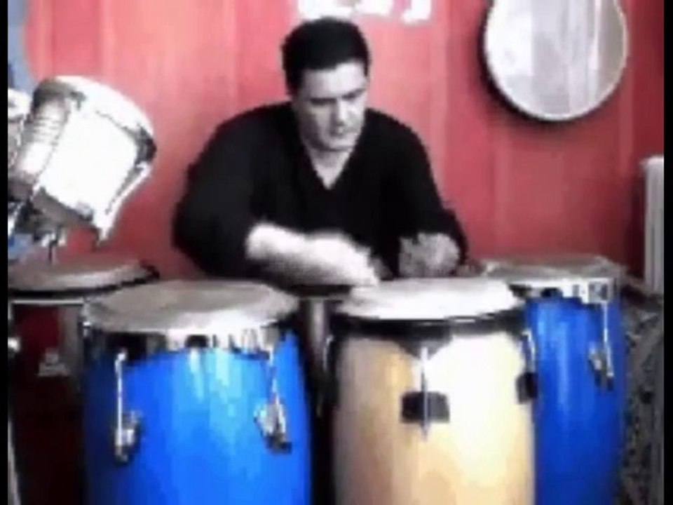 Démonstration de Percussionsssssss Congas et Derbouka