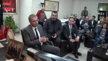 CHP Akhisar Belediye Başkan Adayı Vehbi Bakırlıoğlu, Belediye Başkanı Salih Hızlı'yı Ziyaret Etti