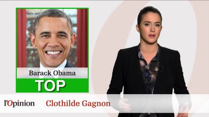 Le Top : Barack Obama Le Flop : Gaston Flosse