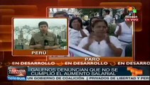 Médicos peruanos inician segundo día de paro en Perú