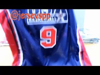 Chicago Bulls 9 Jordan Blue USA Jersey