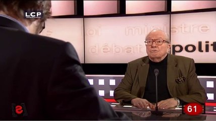 Jean-Marie Le Pen : "Je suis plus Fdesouche que Salon Beige"