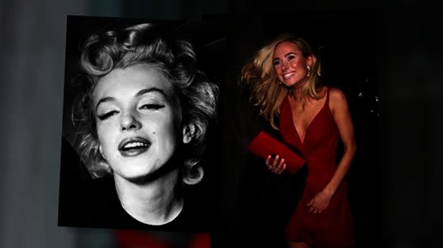 Kimberley Garner Has a Marilyn Monroe Moment In London
