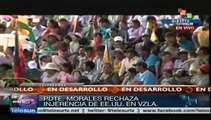 Sin EE.UU habrá democracia. Sin EE.UU. no habría golpes militares: Evo