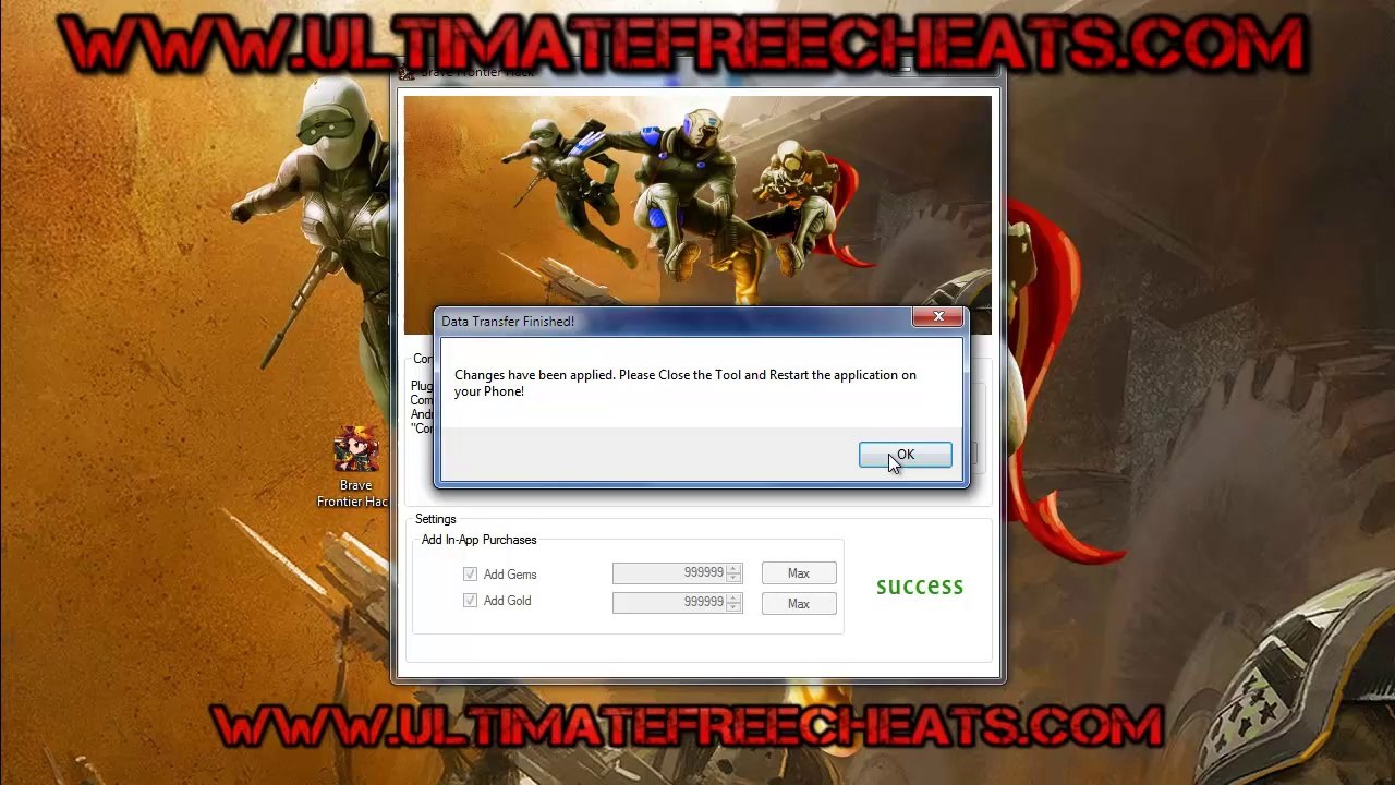 Brace Frontier Gems Cheats Hack Tool Android iOS