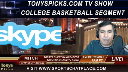 College Basketball Against the Spread Free Picks TV Show Week Ending February 23rd 2014