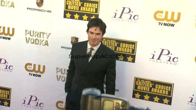 Ian Somerhalder at 19th Annual Critics' Choice Movie Awards - Red Carpet (2014)