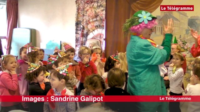 Quimper. Les petits de Saint-Joseph font le cirque à l'Ehpad Rondeau-Kernisy