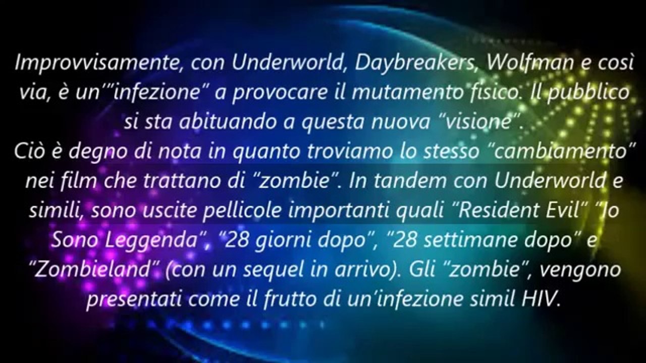 UNDERWORLD una riflessione UN RITRATTO ACCURATO DELL'ELITE DEGLI ILLUMINATI