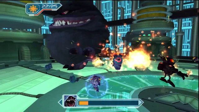 Ratchet & Clank 2 - Planète Yeedil, Usine Protoanimal : Combats le Proto-Animal Mutant + Fin