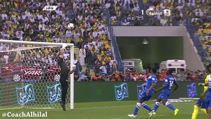 هدف ياسر القحطاني الثاني على النصر
