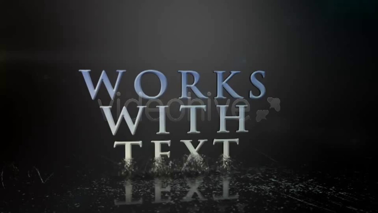 Magnificent Particles Reveal - After Effects Template