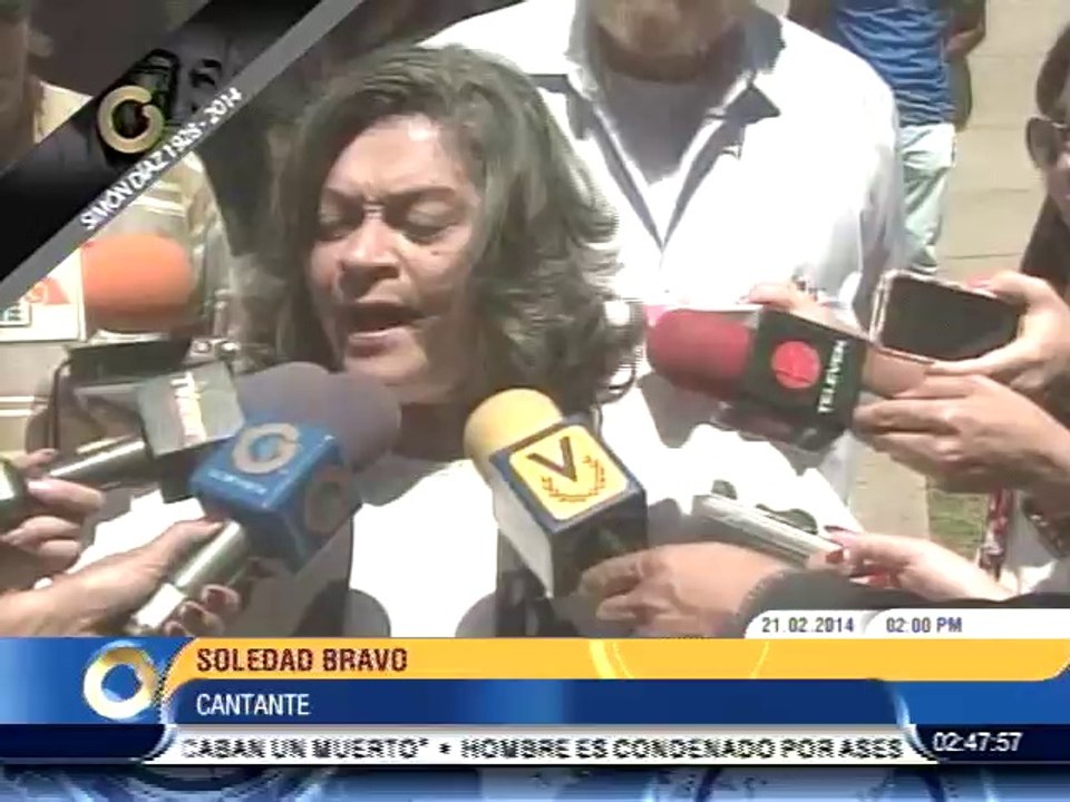 Soledad Bravo sobre Simón Díaz: "Él es Venezuela"