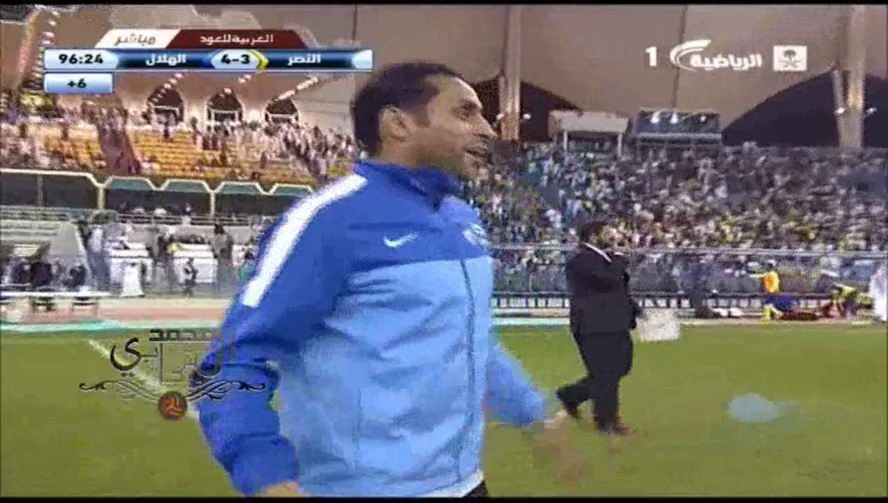 النصر 3 - 4 الهلال - اهداف اللقاء ف ملف واحد - الجولة 23 من دوري جميل للمحترفين 2013 - 2014 م