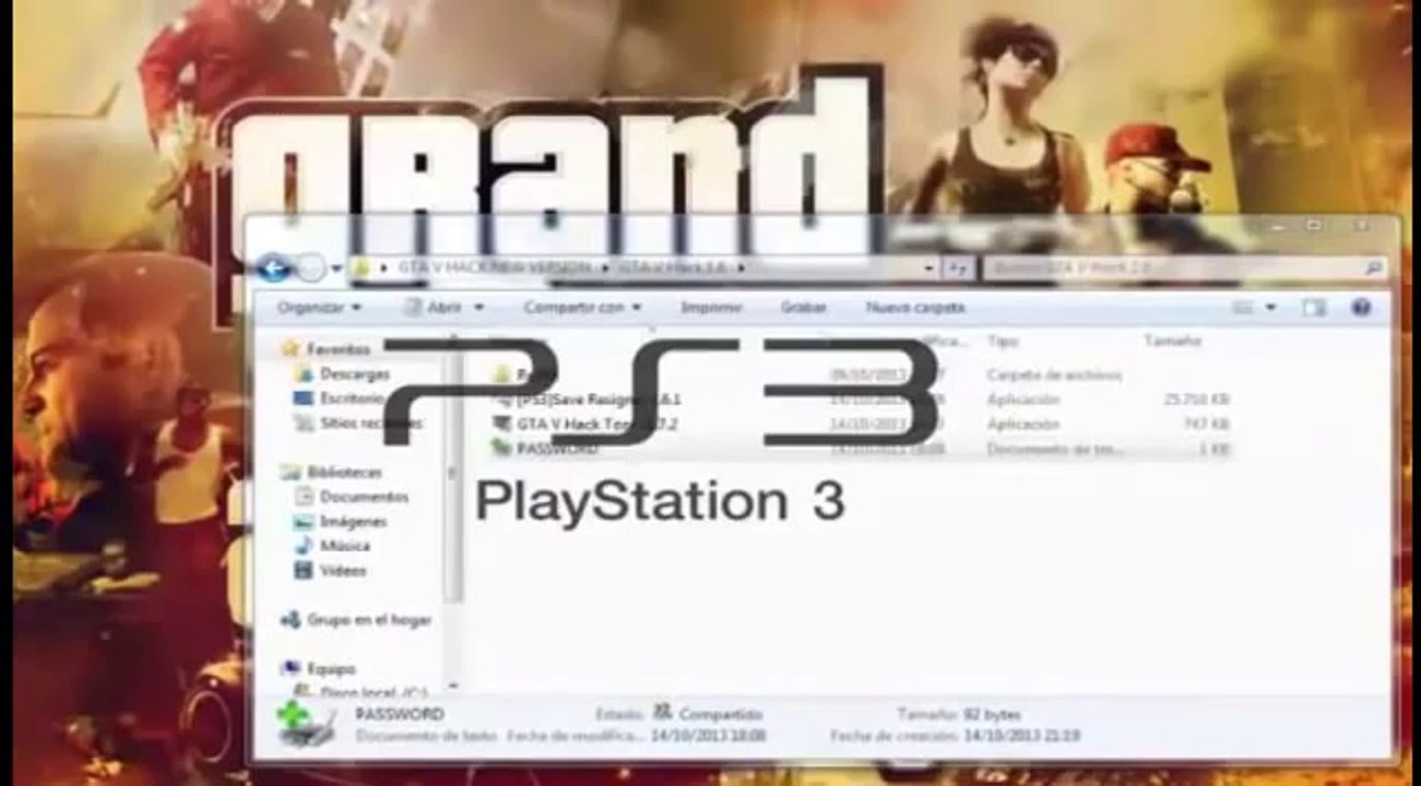 [PS3] GTA 5 ONLINE Hack Level, Money, God Mode