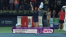 Dubaï - Cornet crée l'exploit contre Serena Williams
