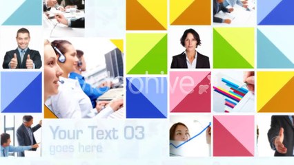 Colorful Mozaik - After Effects Template