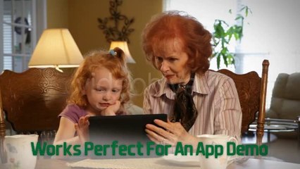 Grandchild Tablet App ScreenDub - After Effects Template