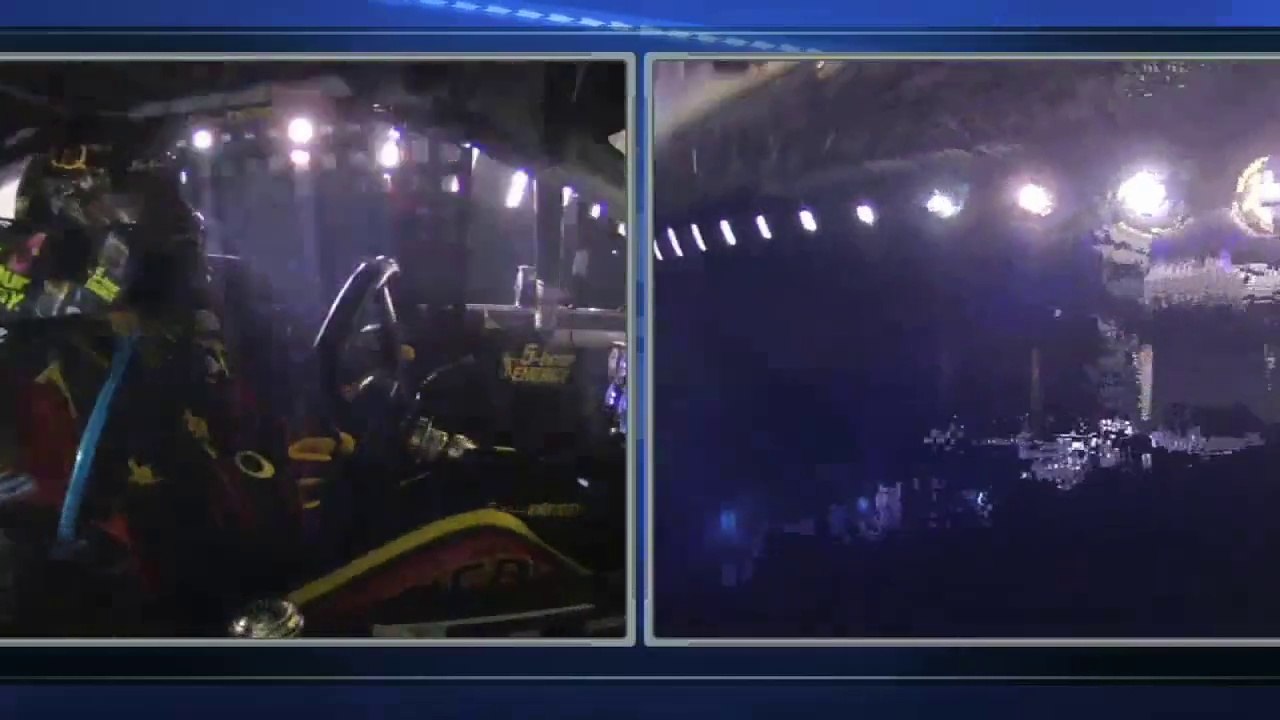 Clint Bowyer Huge Crash Onboard Nascar Budweiser 2014