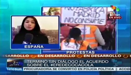 Campaña de boicot de consumo en contra de Coca - Cola, España