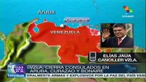 Cierra Venezuela consulados en Aruba, Curazao y Bonaire.