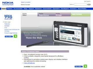 Test tablette Nokia 770
