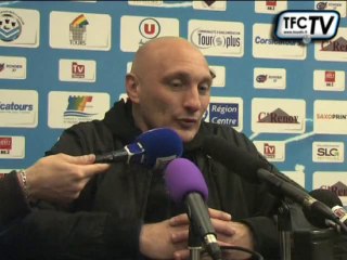 Tours FC - Dijon : "Ça fait du bien de retrouver le gout de la victoire" (O. Pantaloni)