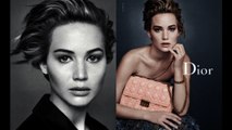 Jennifer Lawrence in Dior, Justin Bieber on billboard