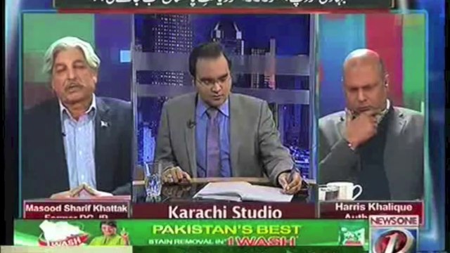 Masood Sharif Khan Khattak Maazrat ke Saath (19 Feb 2014) Part 1