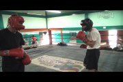 Sesion de Guanteo - Cristofer Rosales vs Alvaro Lagos - Boxeo Prodesa