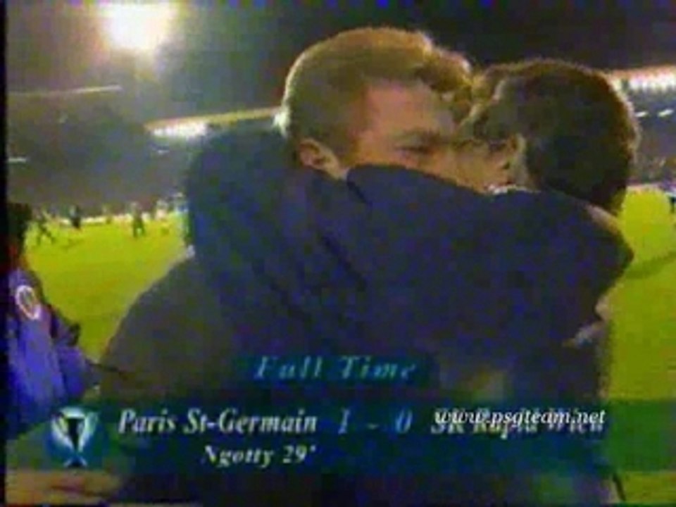 PSG-Rapid de Vienne 1996