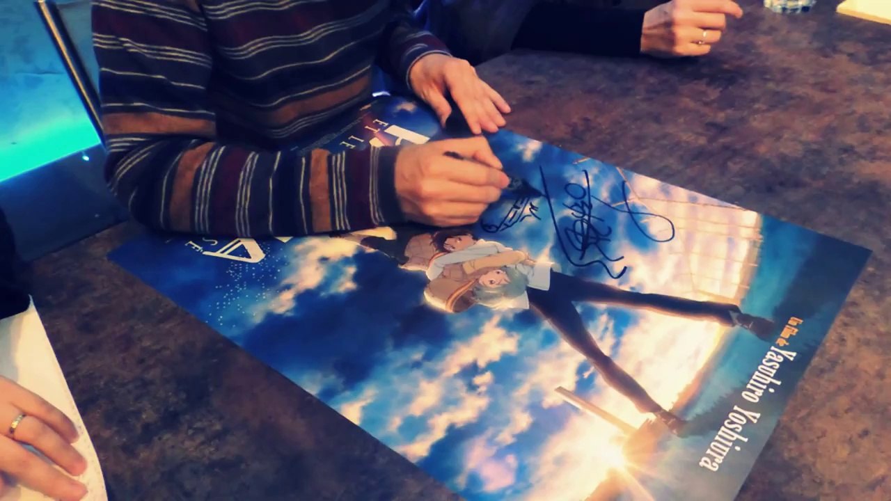 Patéma et le monde inversé - Yasuhiro Yoshiura en dédicace