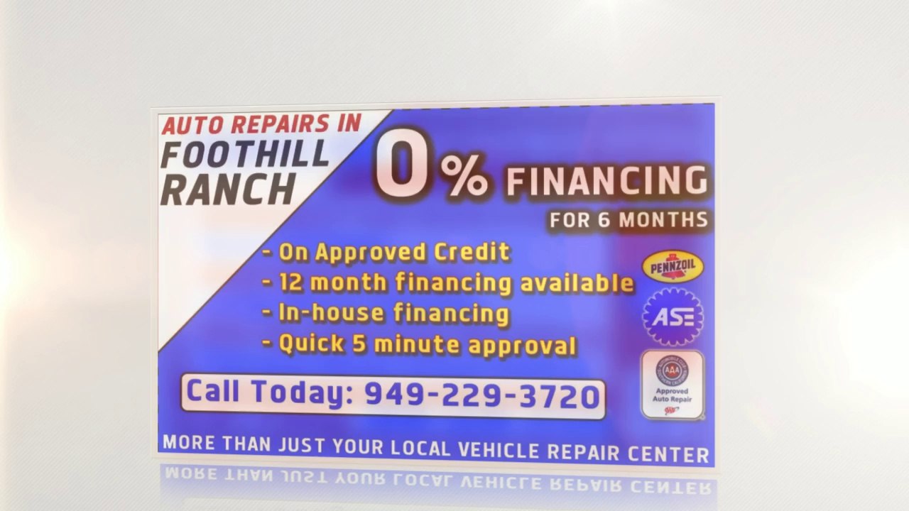 Orange County Automotive Repair 949-229-3720 Irvine
