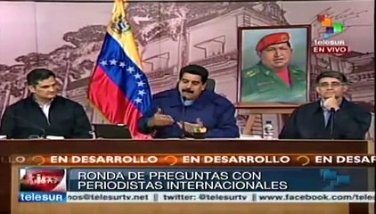 Maduro reitera que hay libertad de manifestación en el marco de la ley